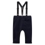 name it Baby Cordhose mit Hosenträgern blau