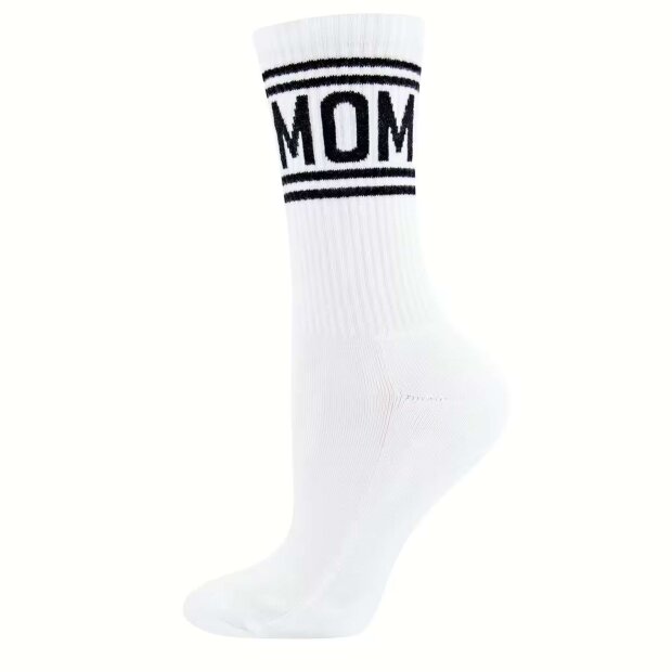 Ewers Tennissocken "MOM" - weiß