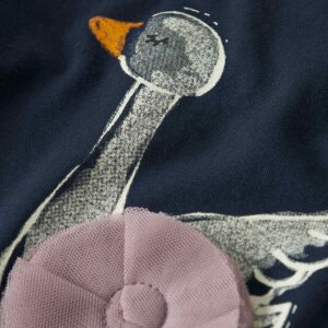 name it Shirt Gans blau