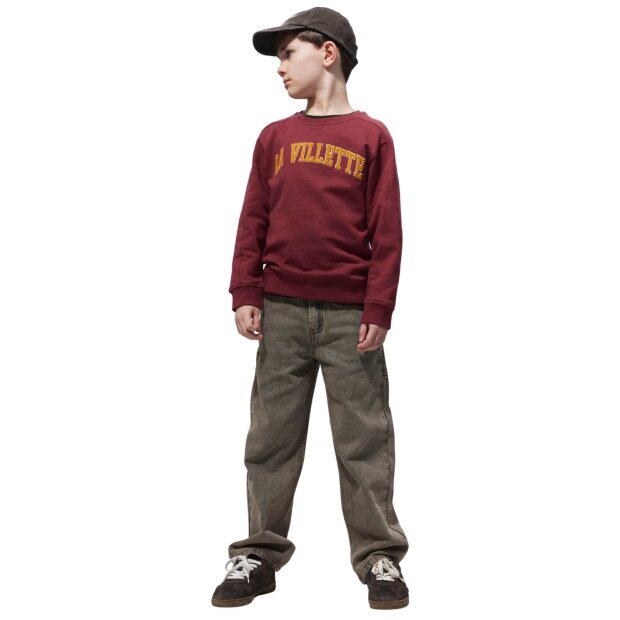 name it Jungen Straight Jeans braun-grau