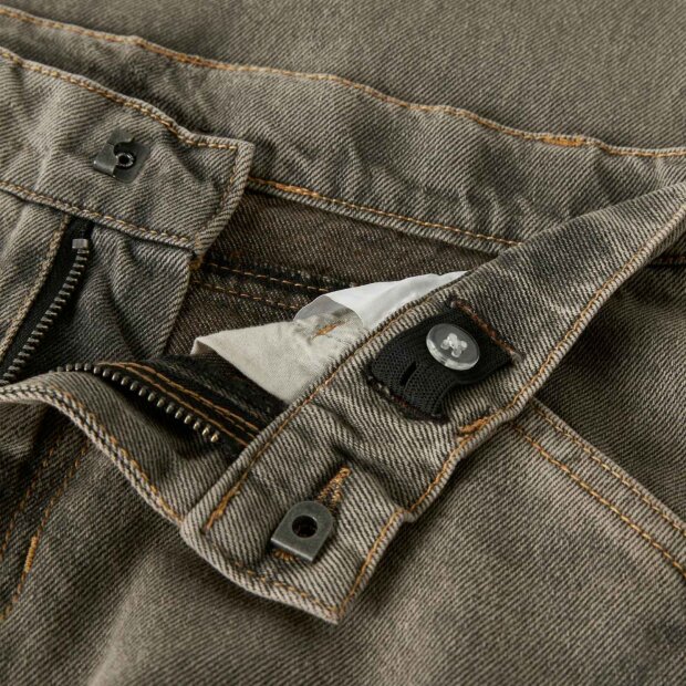 name it Jungen Straight Jeans braun-grau