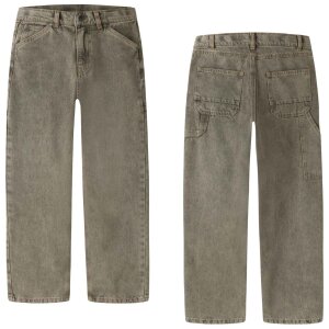 name it Jungen Straight Jeans braun-grau