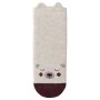 nameit Frottee Socken mit Rutschschutz - beige Bär