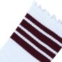 name it Mädchen-Socken gestreift weinrot