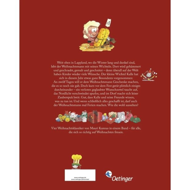 Oetinger Das große Buch vom Weihnachtsmann