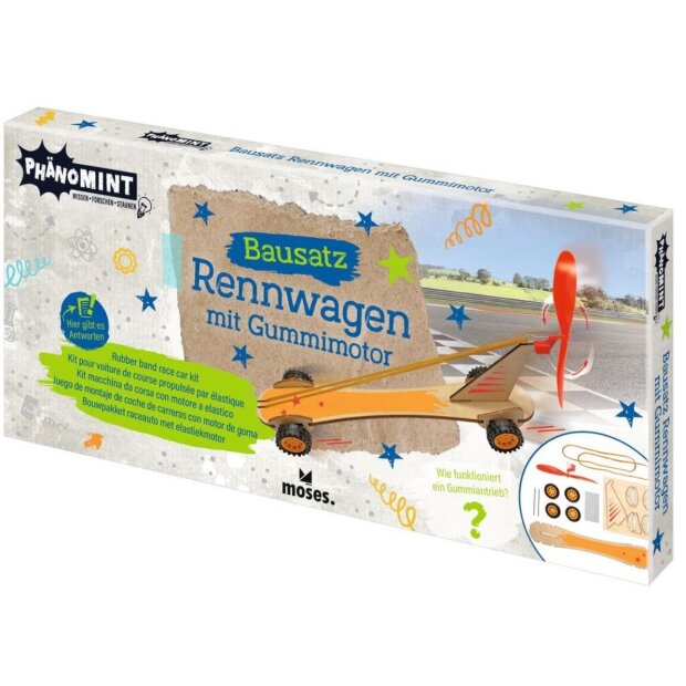 moses PhänoMINT Bausatz Rennwagen