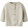 name it Baby Strickjacke natur