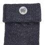 Sterntaler Woll Babysöckchen - blau melange