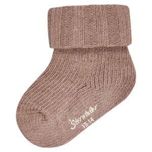 Sterntaler Woll Babysöckchen - taupe