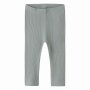 name it gerippte Basic Legging - slate grey