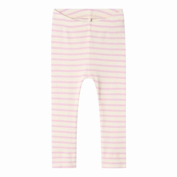 name it grippte Ringel Hose - Winsome Orchid