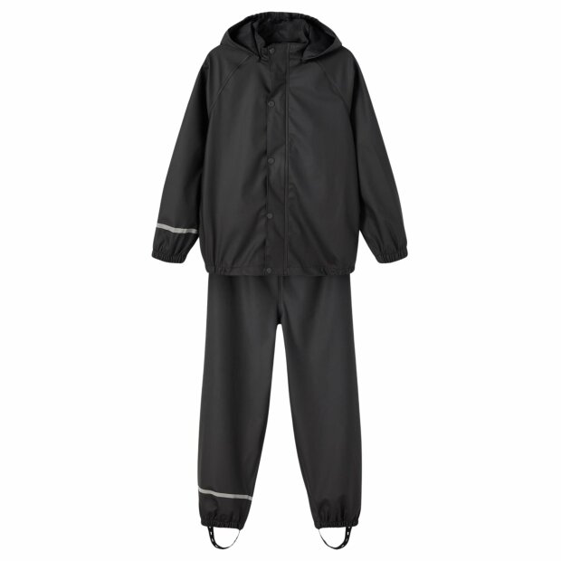 name it Regenhose und Regenjacke schwarz