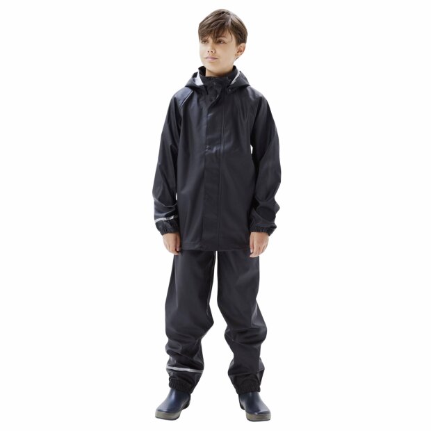 name it Regenhose und Regenjacke schwarz