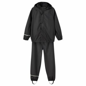 name it Regenhose und Regenjacke schwarz