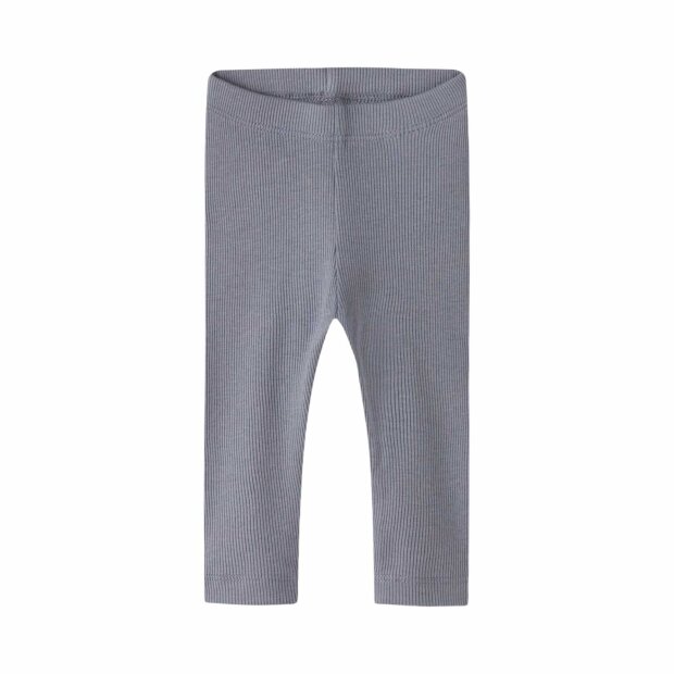 name it gerippte Basic Legging - tradewinds