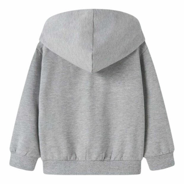 nameit Hoodie mit Reißverschluss - grau Regenbogen