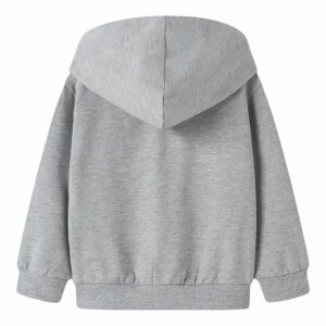 nameit Hoodie mit Reißverschluss - grau Regenbogen