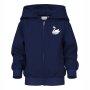 nameit Hoodie mit Reißverschluss - blau Schwan