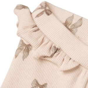 Lil Atelier Baby - Leggings Silver peony Schleifen mit...