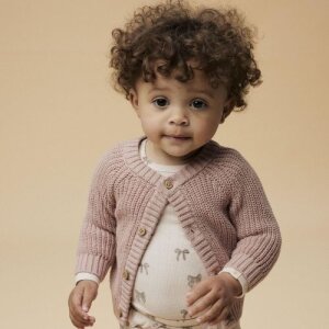 Lil Atelier Baby - Body Silver peony Schleifen mit...