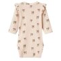 Lil Atelier Baby - Body Silver peony Schleifen mit Rüschchen