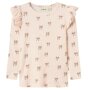 Lil Atelier Shirt Silver peony Schleifen mit Rüschchen