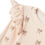 Lil Atelier Shirt Silver peony Schleifen mit Rüschchen