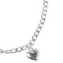 name it Kette silberfarben mit Herz