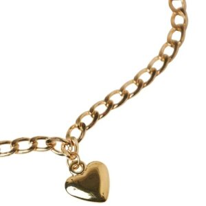 name it Kette goldfarben mit Herz