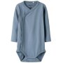 name it Wickelbody langarm blau