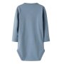 name it Wickelbody langarm blau