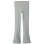 name it Legging mit Schlag gerippt grau