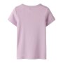 name it T-Shirt Herzchen gerippt rosa