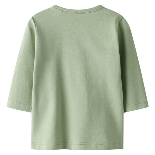 name it Baby-Shirt Schleife grün