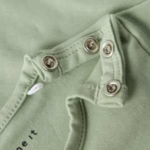 name it Baby-Shirt Schleife grün
