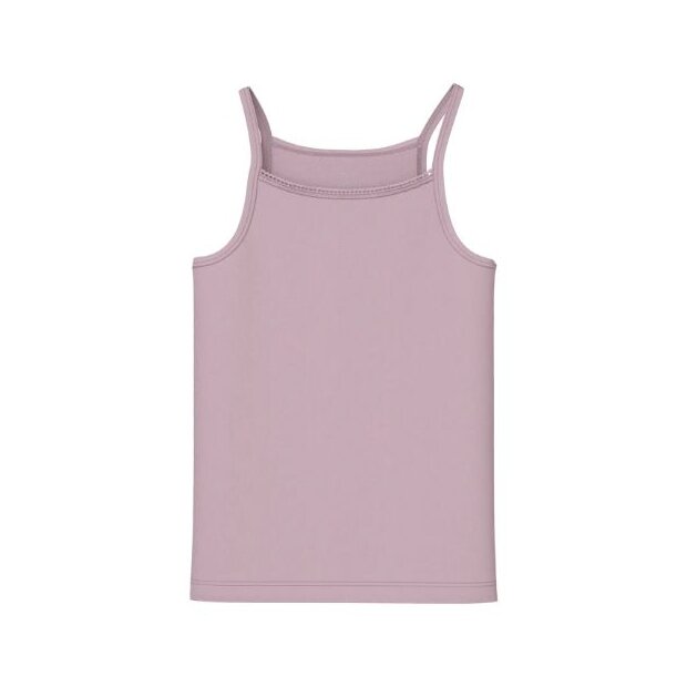 name it KIDS 2er-Pack Unterhemden Herzchen - lavender Gray with keeepsak