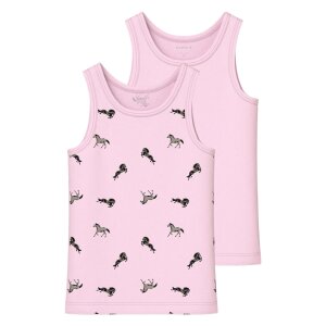 name it 2er-Pack Unterhemden Pferde - Ballerina