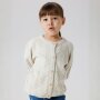 name it langarm Strickjacke - peyote melange