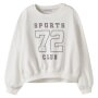 name it KIDS Bio Baumwoll Sweater angeraut - Sports Club cloud dancer
