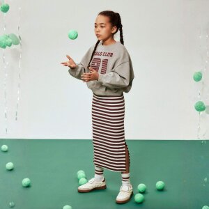 name it KIDS Bio Baumwoll Sweater angeraut - Sports Club...