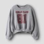 name it KIDS Bio Baumwoll Sweater angeraut - Sports Club grey melange