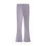 name it Bio- Baumwoll Leggings mit Schlag gerippt - lavender gray