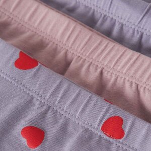 name it 3er-Pack Unterhosen Hispter Herzchen - lavender...