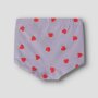 name it 3er-Pack Unterhosen Hispter Herzchen - lavender Gray with keeepsak