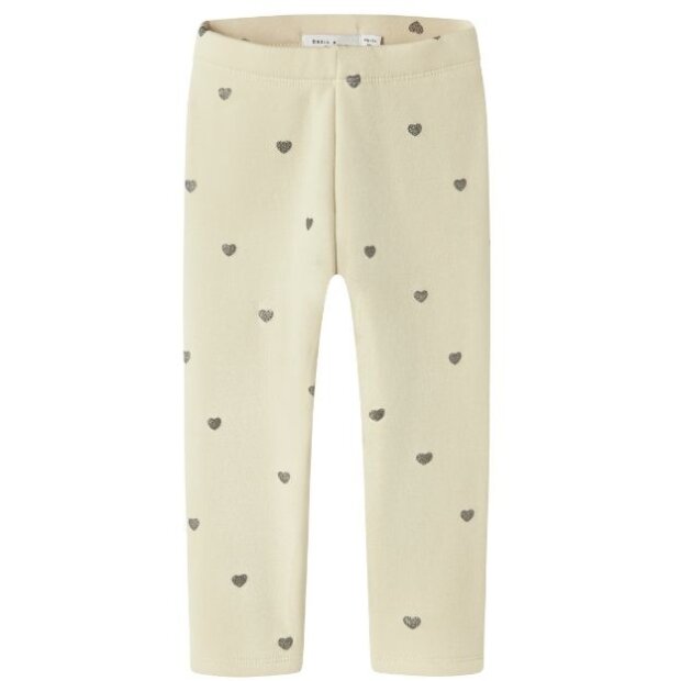 name it Thermo-Legging Herzchen natur