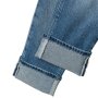 name it Mädchen Straight Fold Jeans blau