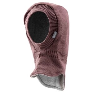 Sterntaler Strickschalmütze zum Wenden - quarzrosa