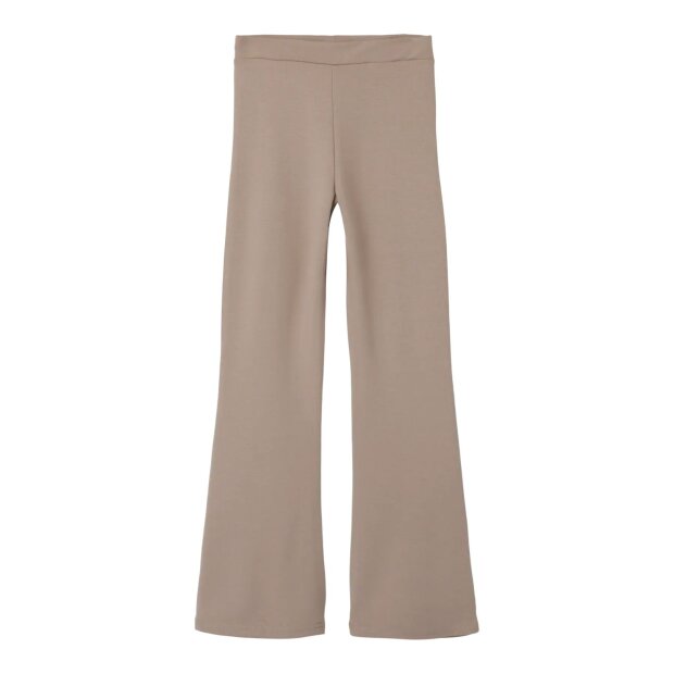 name it Legging mit Schlag mocha meringue
