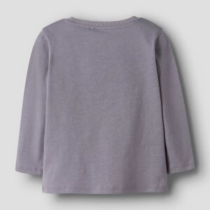 nameit langarm Shirt- Bambi lavender gray