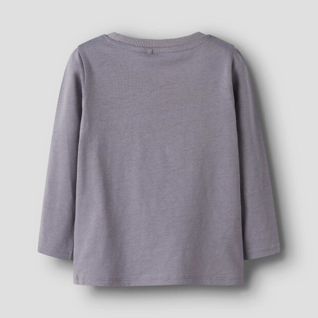 nameit langarm Shirt- Prinzessin lavernder gray